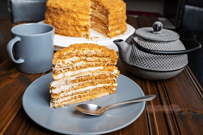 New Year's Honey Cake (Medovik) - GastroSenses