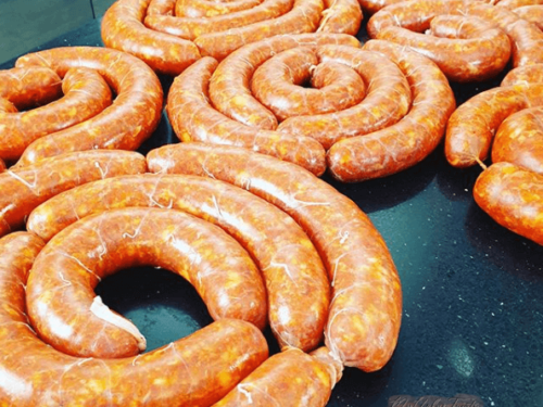 Hungarian Homemade Sausage Kolbasz