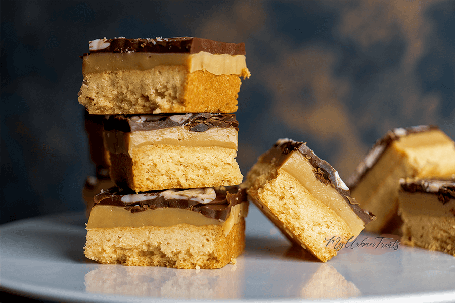 Baker shares simple recipe for Easter millionaire's shortbread slices |  Daily Mail Online