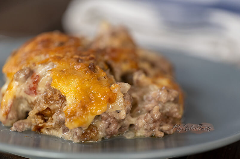 bacon cheeseburger tater tot casserole