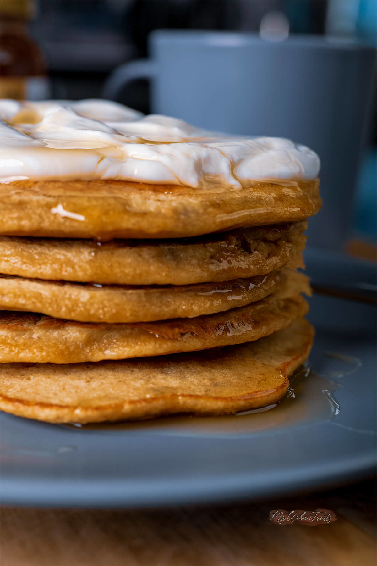 Whole Wheat Carrot Cake Pancakes | Babaganosh