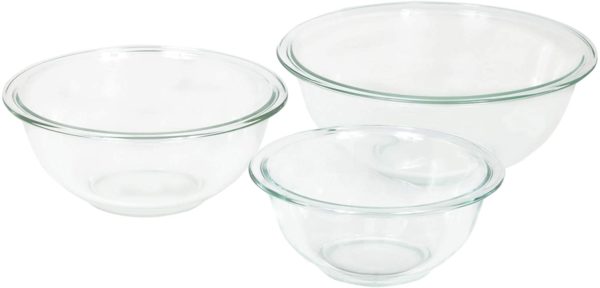 Pyrex Glass Mixing Bowl Set