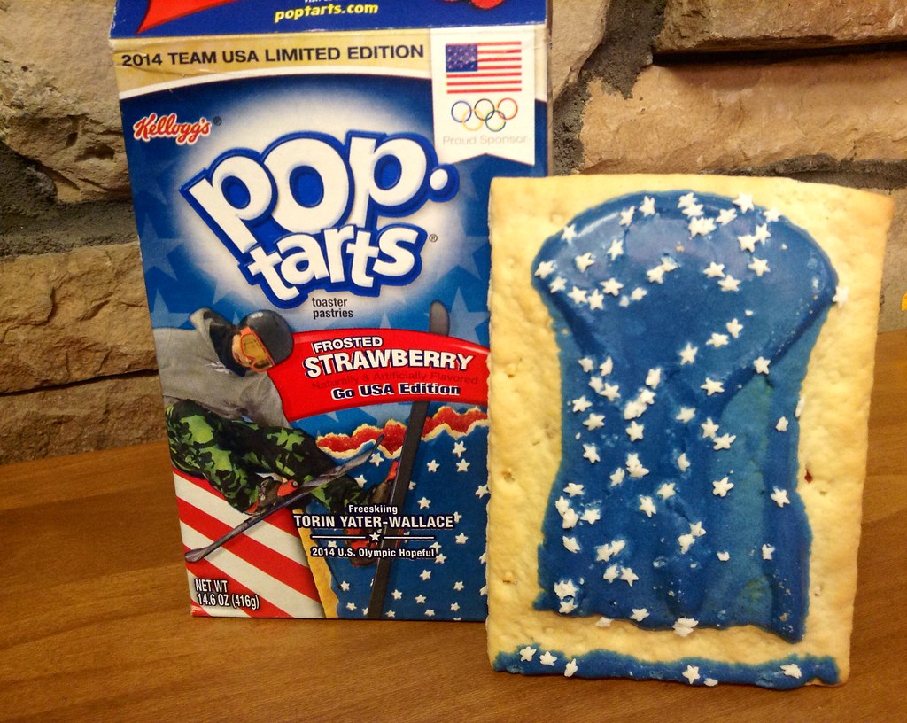 Kellogg's Frosted Strawberry Pop-Tarts 416 g